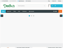 Tablet Screenshot of doolins.com
